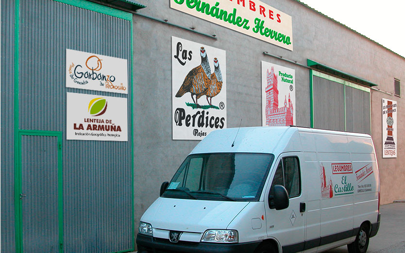 Distribuidor mayorista de legumbres de primera calidad. Legumbres Fernández Herrero.